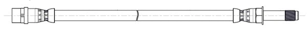 Flexible de frein CEF 515284