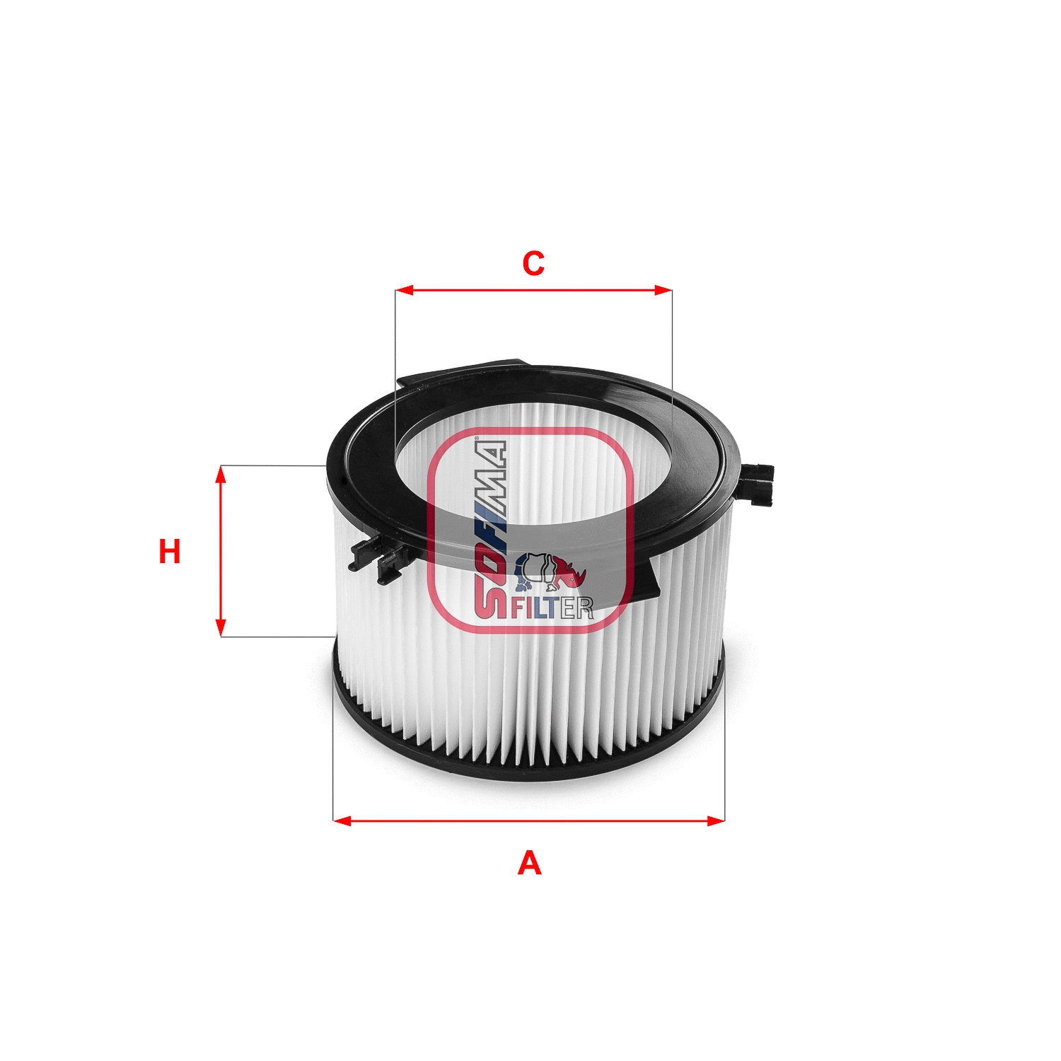 Filtre, air de l'habitacle SOFIMA S 3067 C