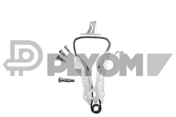 Kit de distribution par chaîne PLYOM P752059