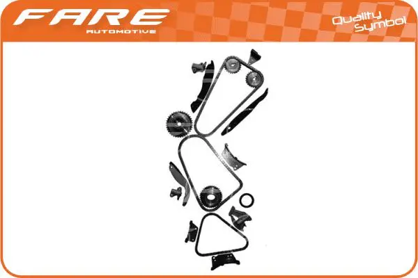 Kit de distribution par chaîne FARE-RCH 28978