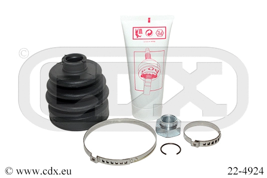 Jeu de joints-soufflets, arbre de commande CDX 22-4924