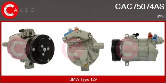 Compresseur, climatisation CASCO CAC75074AS