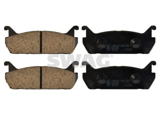 Kit de plaquettes de frein, frein à disque SWAG 33 10 5089