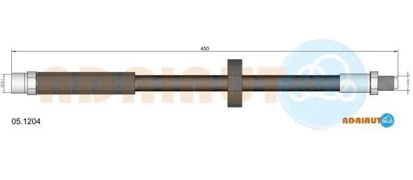 Flexible de frein ADRIAUTO 05.1204