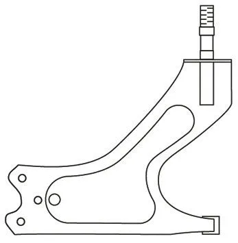 Bras de liaison, suspension de roue FRAP F3237