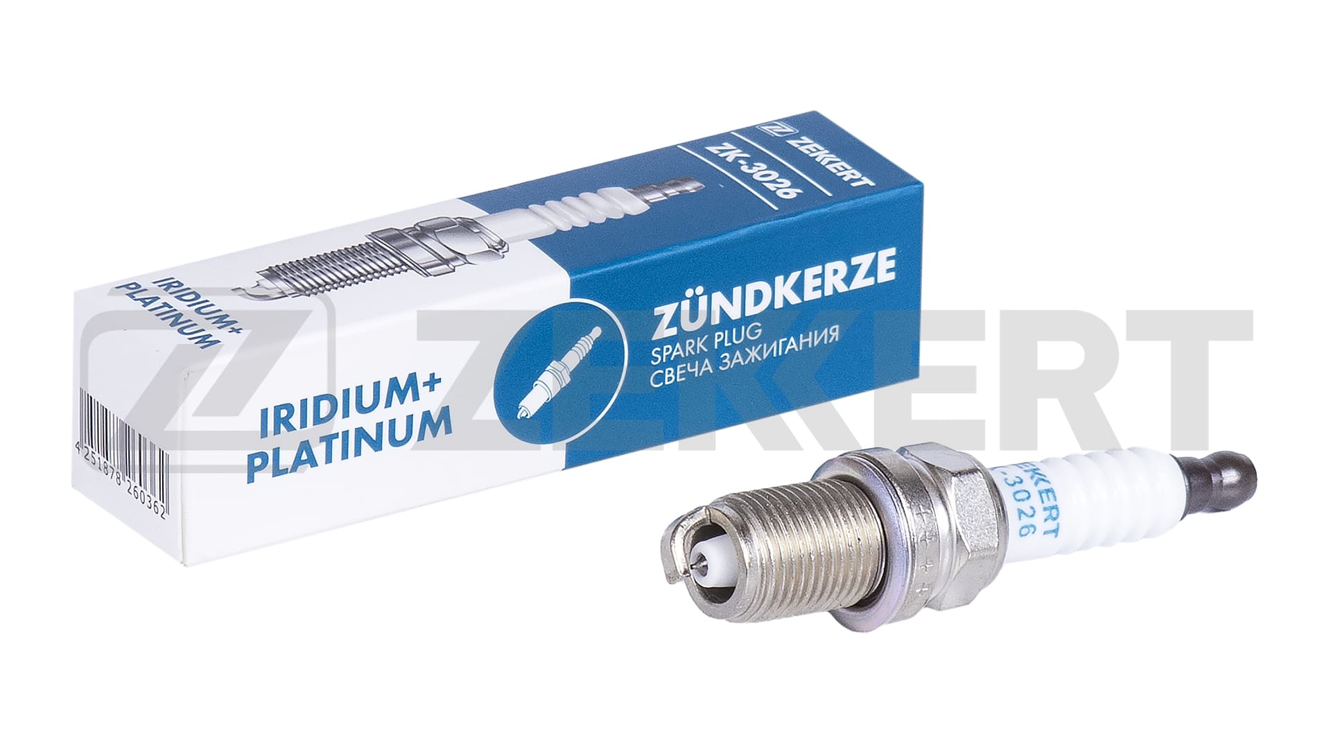 Bougie d'allumage ZEKKERT ZK-3026