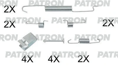 Kit d'accessoires, mâchoire de frein PATRON PSRK0179