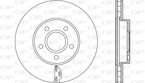 Disque de frein OPEN PARTS BDR2739.20