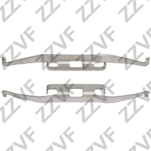 Kit d'accessoires, plaquette de frein à disque ZZVF ZVCER244