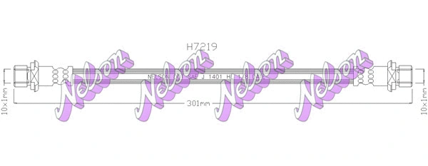 Flexible de frein KAWE H7219