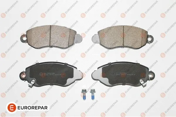 Kit de plaquettes de frein, frein à disque EUROREPAR 1617263880