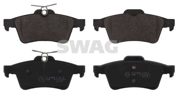 Kit de plaquettes de frein, frein à disque SWAG 50 91 6864
