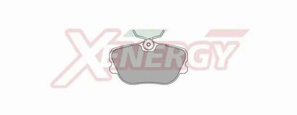 Kit de plaquettes de frein, frein à disque AP XENERGY X40354