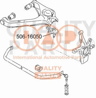 Rotule de suspension IAP QUALITY PARTS 506-16050