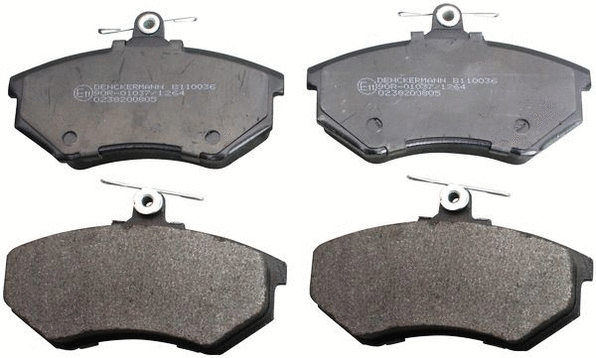 Kit de plaquettes de frein, frein à disque DENCKERMANN B110036
