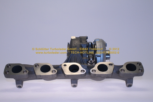 Turbocompresseur, suralimentation SCHLÜTTER TURBOLADER 172-12460