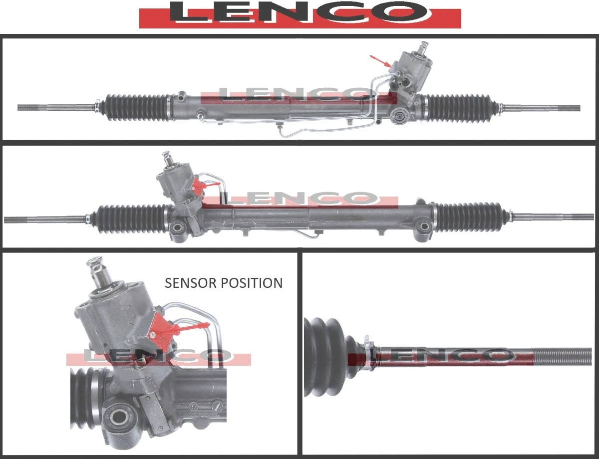 Crémaillère de direction LENCO SGA564L