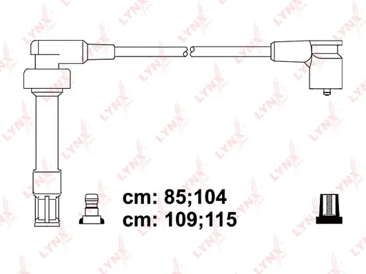 Kit de câbles d'allumage LYNXAUTO SPC1413