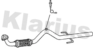 Tuyau d'échappement KLARIUS 130475