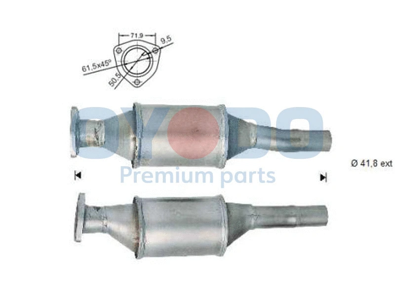 Catalyseur Oyodo 10N0022-OYO