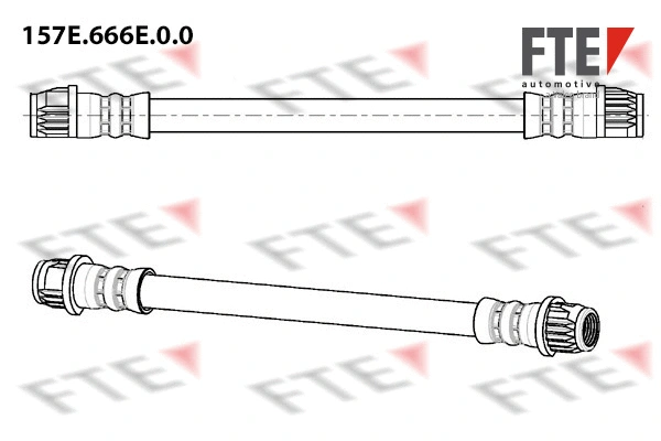 Flexible de frein FTE 9240880