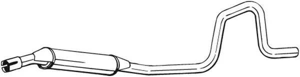 Silencieux central BOSAL 285-381