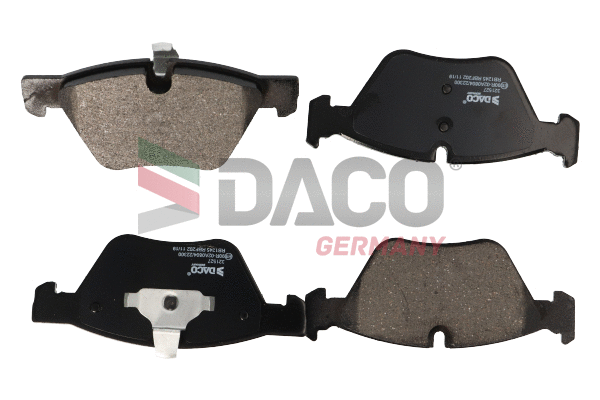 Kit de plaquettes de frein, frein à disque DACO Germany 321527