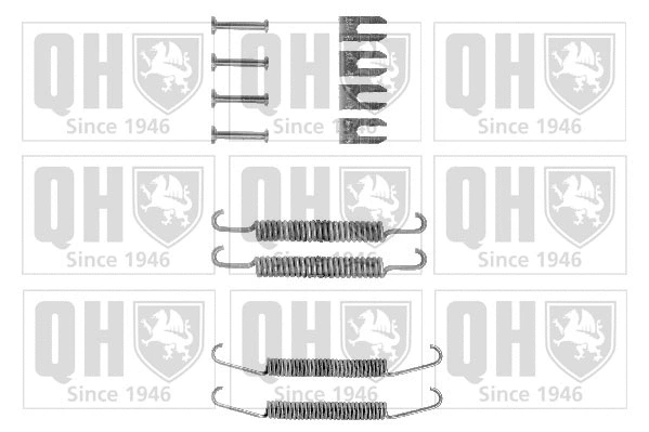 Kit d'accessoires, mâchoire de frein QUINTON HAZELL BFK241