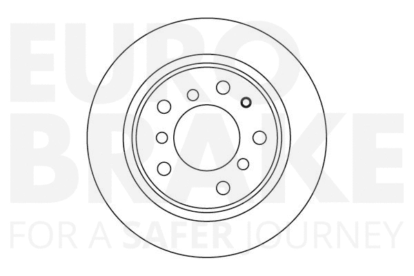Disque de frein EUROBRAKE 5815201503