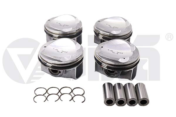 Jeu de segments de pistons vika 11071702101