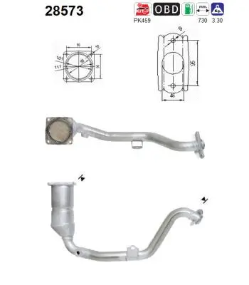 Catalyseur AS 28573
