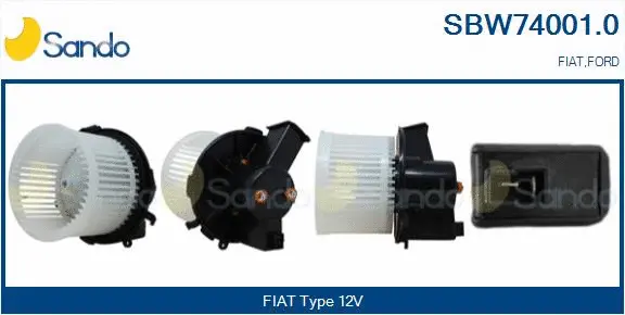 Pulseur d'air habitacle SANDO SBW74001.0