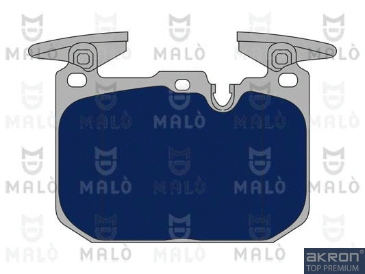 Kit de plaquettes de frein, frein à disque AKRON-MALÒ 1051131