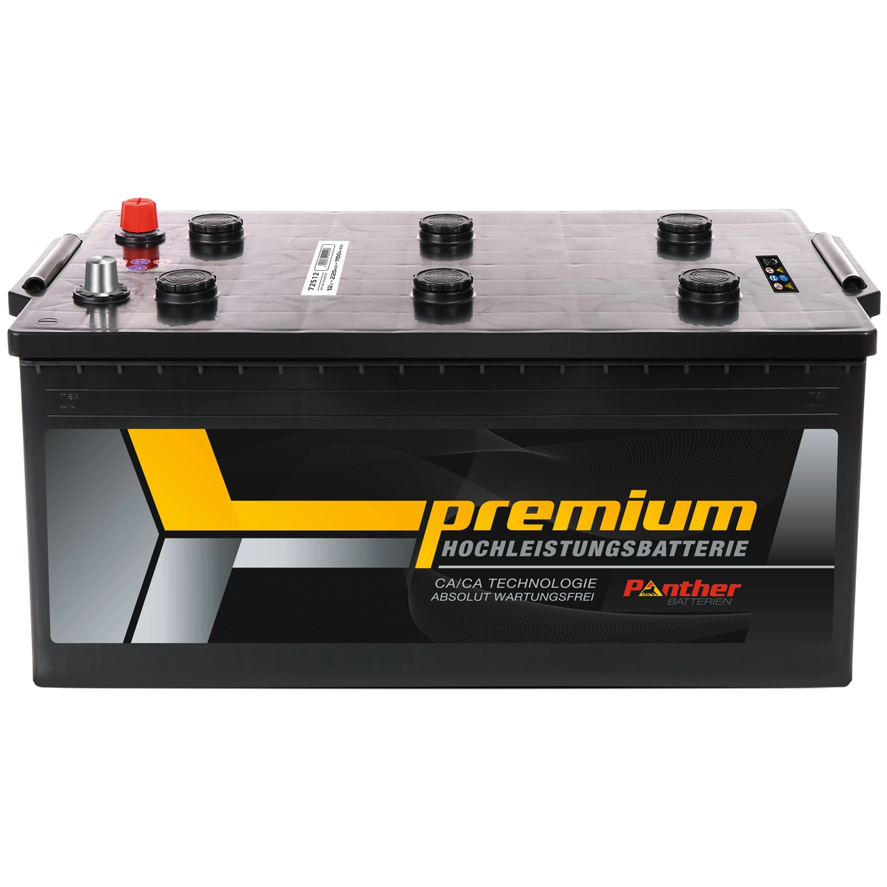Batterie de démarrage PANTHER-BATTERIEN SB.7251233
