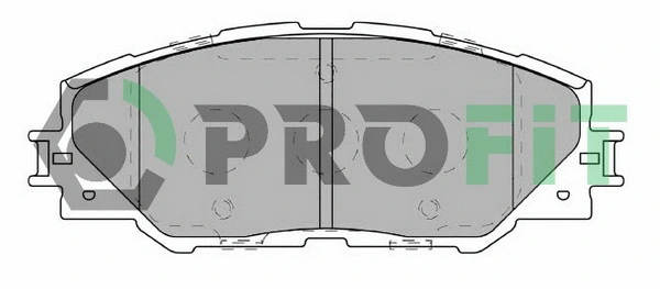 Kit de plaquettes de frein, frein à disque PROFIT 5000-4136 C