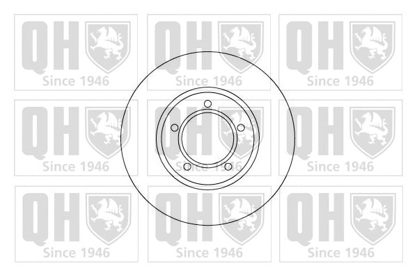 Disque de frein QUINTON HAZELL BDC3136
