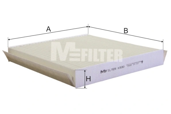 Filtre, air de l'habitacle MFILTER K 930