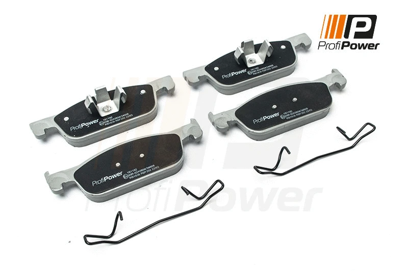 Kit de plaquettes de frein, frein à disque ProfiPower 1B1192