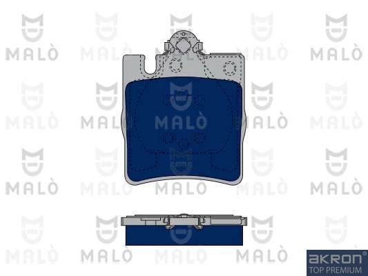 Kit de plaquettes de frein, frein à disque AKRON-MALÒ 1050292