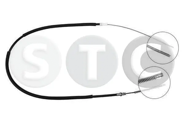 Tirette à câble, frein de stationnement STC T480127