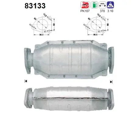 Catalyseur AS 83133