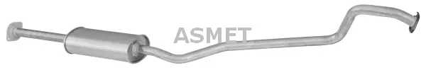 Silencieux central ASMET 14.034