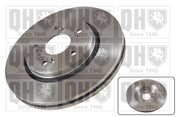 Disque de frein QUINTON HAZELL BDC5802