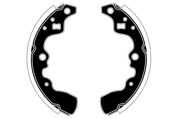 Jeu de mâchoires de frein RAICAM RA29700