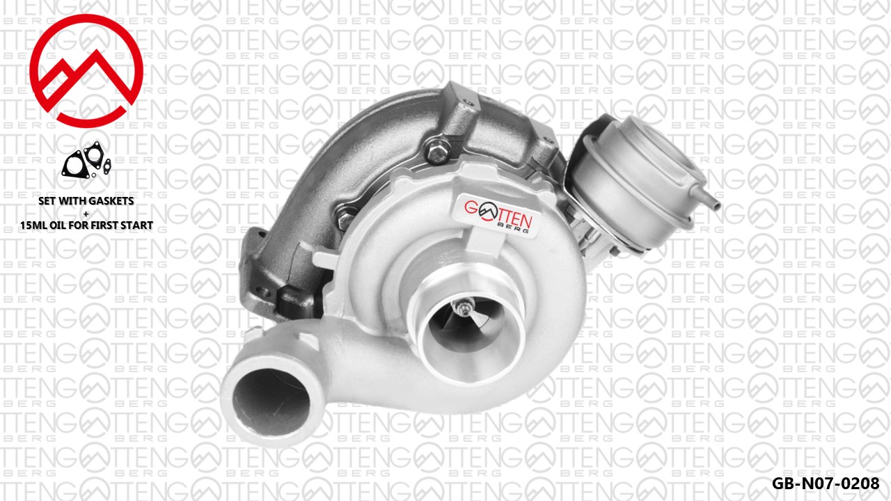 Turbocompresseur, suralimentation OES PARTS GB-N07-0208