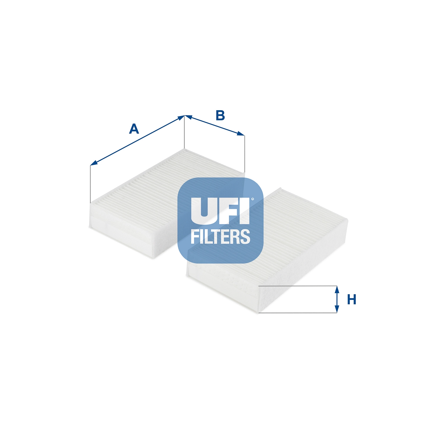 Filtre, air de l'habitacle UFI 53.253.00