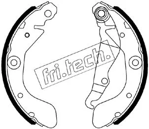 Jeu de mâchoires de frein fri.tech. 1027.012