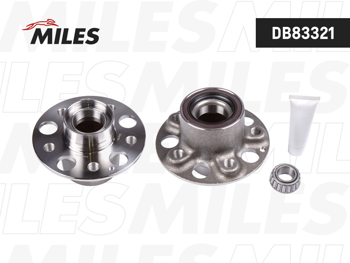Fusée d'essieu, suspension de roue MILES DB83321