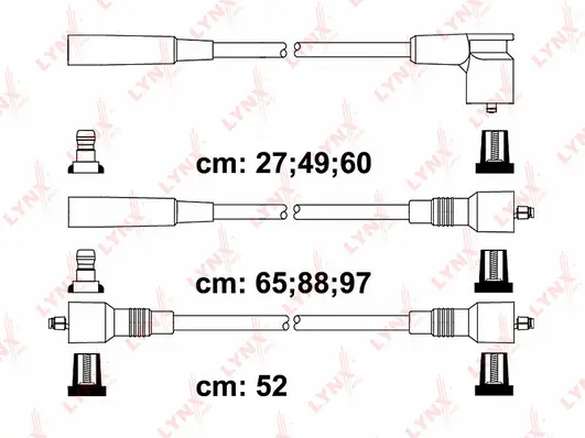 Kit de câbles d'allumage LYNXAUTO SPC5926