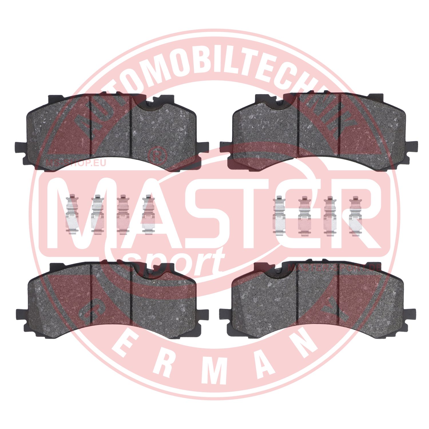 Kit de plaquettes de frein, frein à disque MASTER-SPORT GERMANY 13046056922N-SET-MS